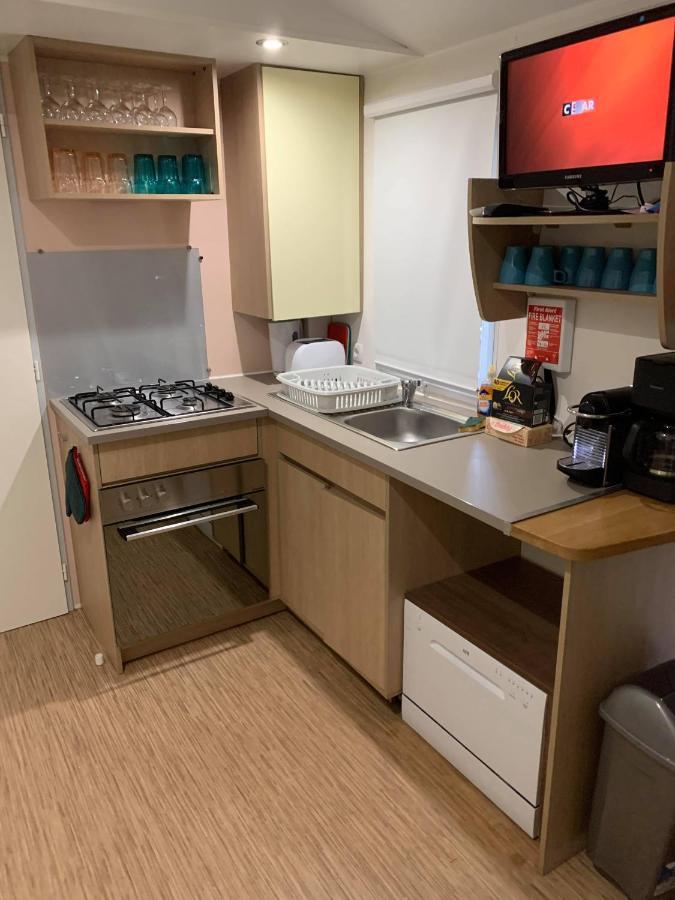 Mobilehome 8 Personnes Avec Clim Situe Aux Sables Du Midi 瓦尔拉普拉日 外观 照片
