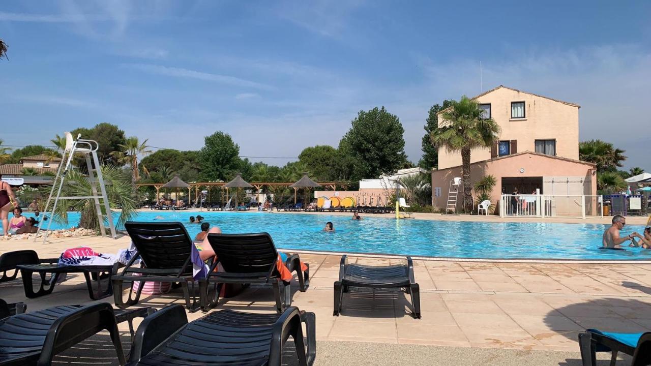 Mobilehome 8 Personnes Avec Clim Situe Aux Sables Du Midi 瓦尔拉普拉日 外观 照片