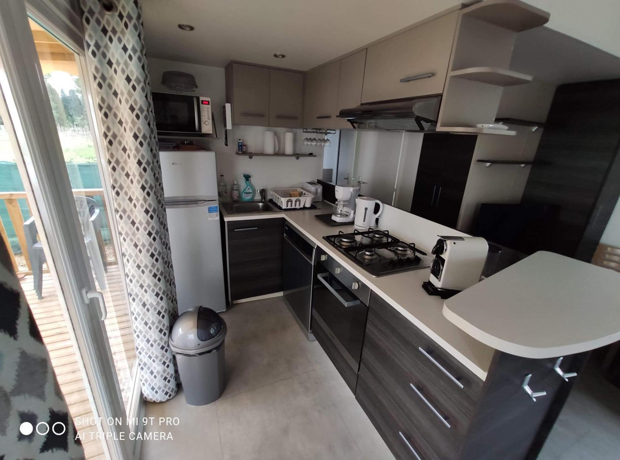 Mobilehome 8 Personnes Avec Clim Situe Aux Sables Du Midi 瓦尔拉普拉日 外观 照片