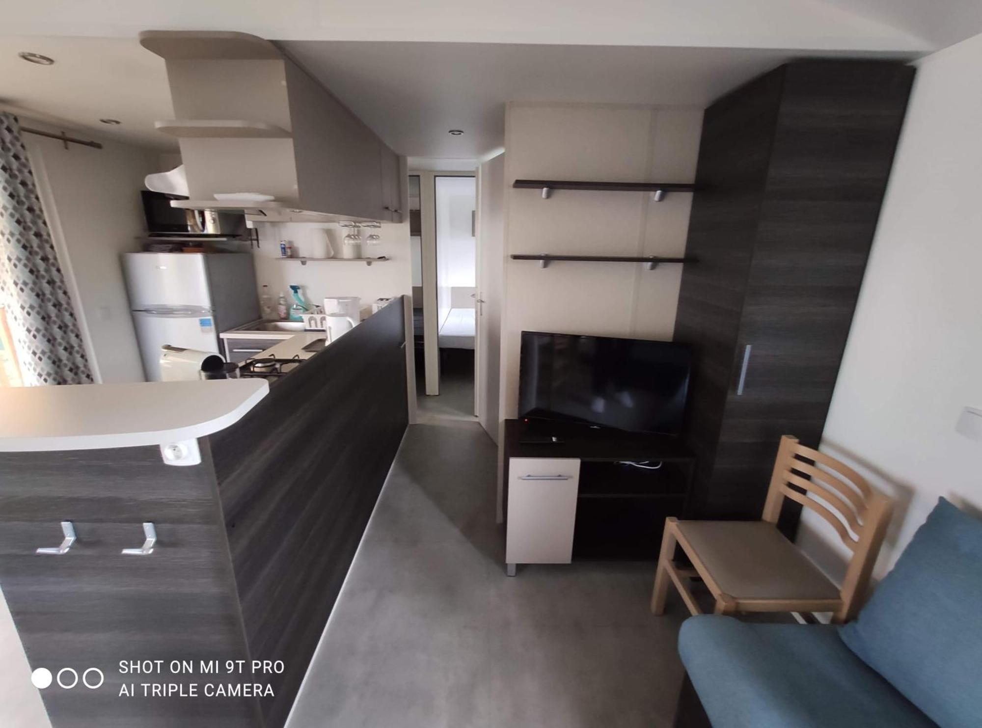 Mobilehome 8 Personnes Avec Clim Situe Aux Sables Du Midi 瓦尔拉普拉日 外观 照片