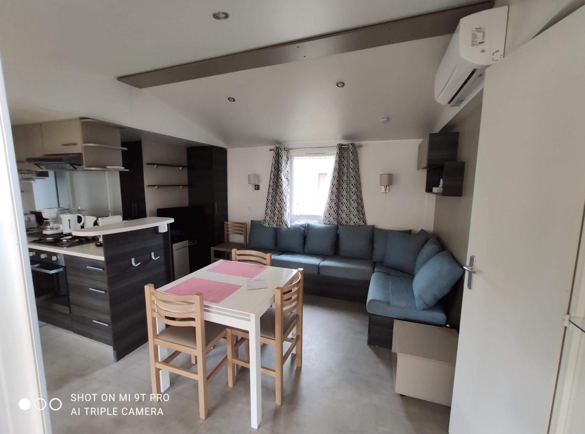 Mobilehome 8 Personnes Avec Clim Situe Aux Sables Du Midi 瓦尔拉普拉日 外观 照片