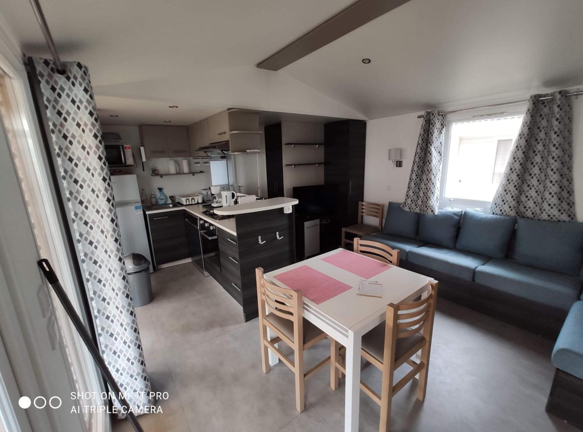 Mobilehome 8 Personnes Avec Clim Situe Aux Sables Du Midi 瓦尔拉普拉日 外观 照片